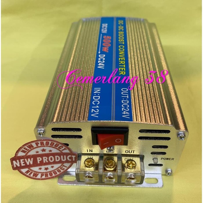 Step Up 12V - 24V 500W DC DC Converter 12 V to 24 V 20 A 500 Watt