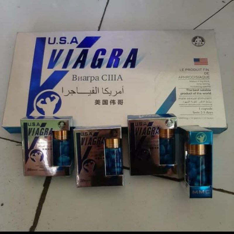 Viagra Blue MMC - Vigra Usa - Vigra Asli Original - 10 Tablet 100mg