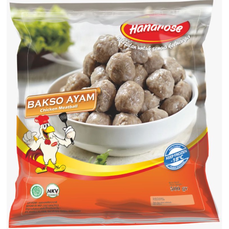 Jual Hanarose Bakso Ayam 500 Gram Indonesia Shopee Indonesia