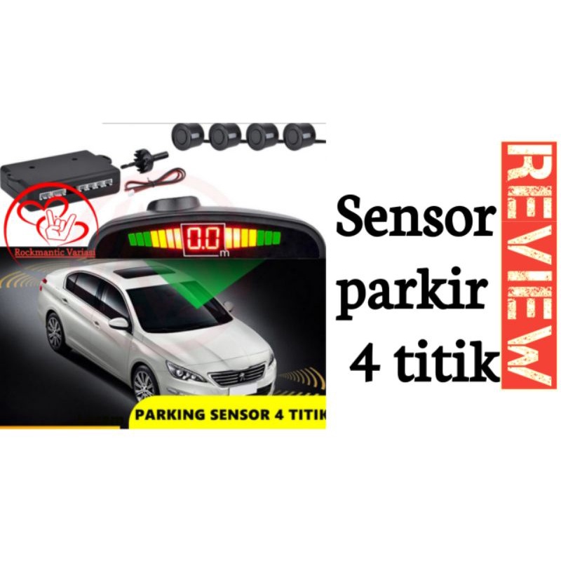 sensor parkir 4 titik (1 set)