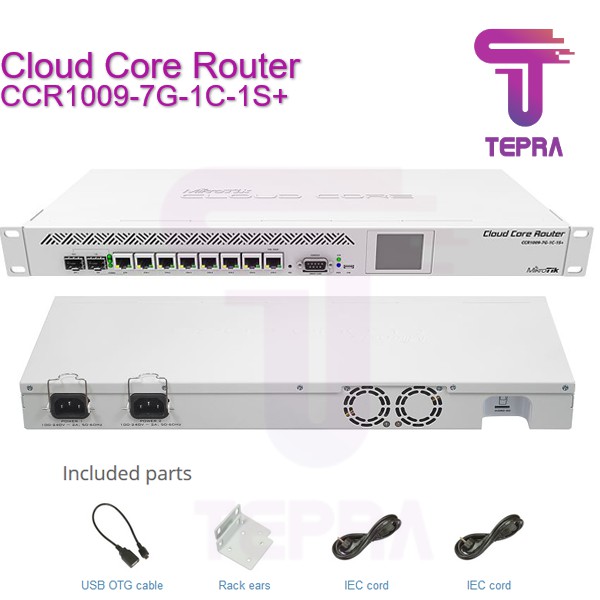 MikroTik CCR 1009 7G 1C 1S+ CCR1009-7G-1C-1S+