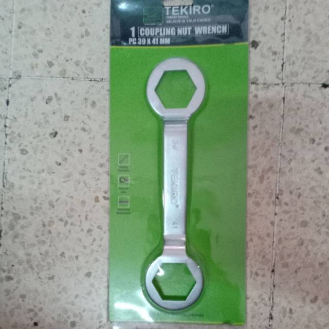 TEKIRO coupling nut wrench 39x41mm kunci blok mesin TEKIRO Coupling Nut Wrench 39 x 41 mm Automatic