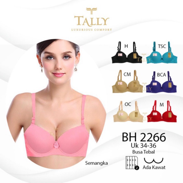 BH | Bra Push Up Bra TALLY 2266 Kawat dan Busa Tebal