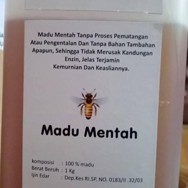 

K.2.O.0.0.2Madu Randu Super 1kg |Stok.AdAs