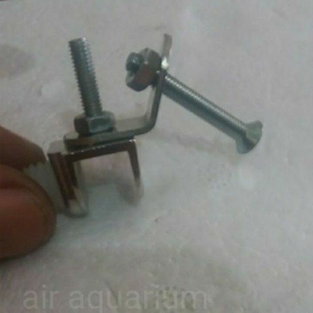 Penjepit jepitan kipas kaca aquarium aquascape