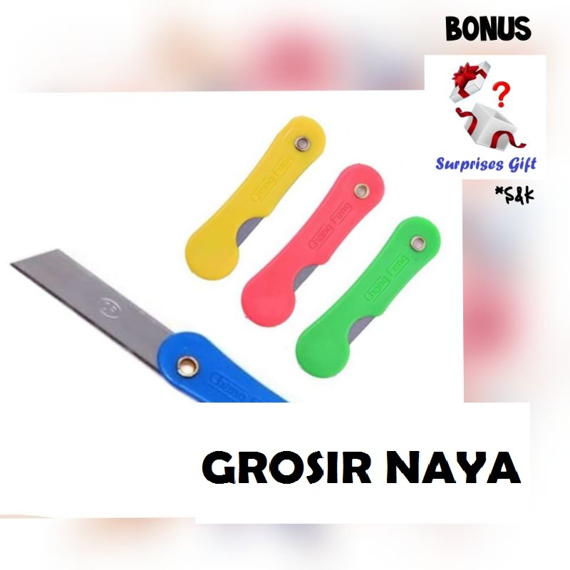

⚡GROSIR NAYA⚡PROMO SERBASERBI !! CUTTER LIPAT MINI