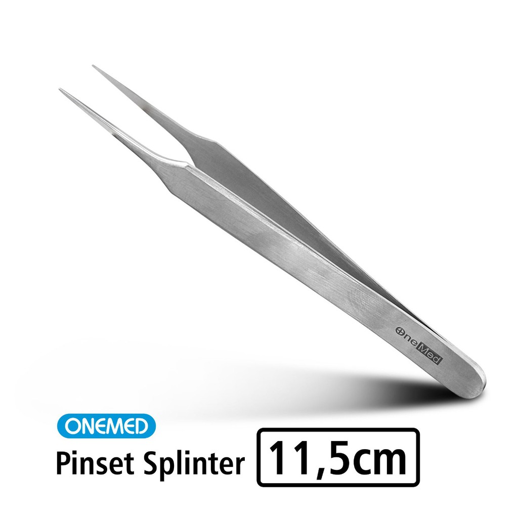 Onemed Pinset Splinter / Forcep Splinter 11,5 cm Stainless Steel OJ