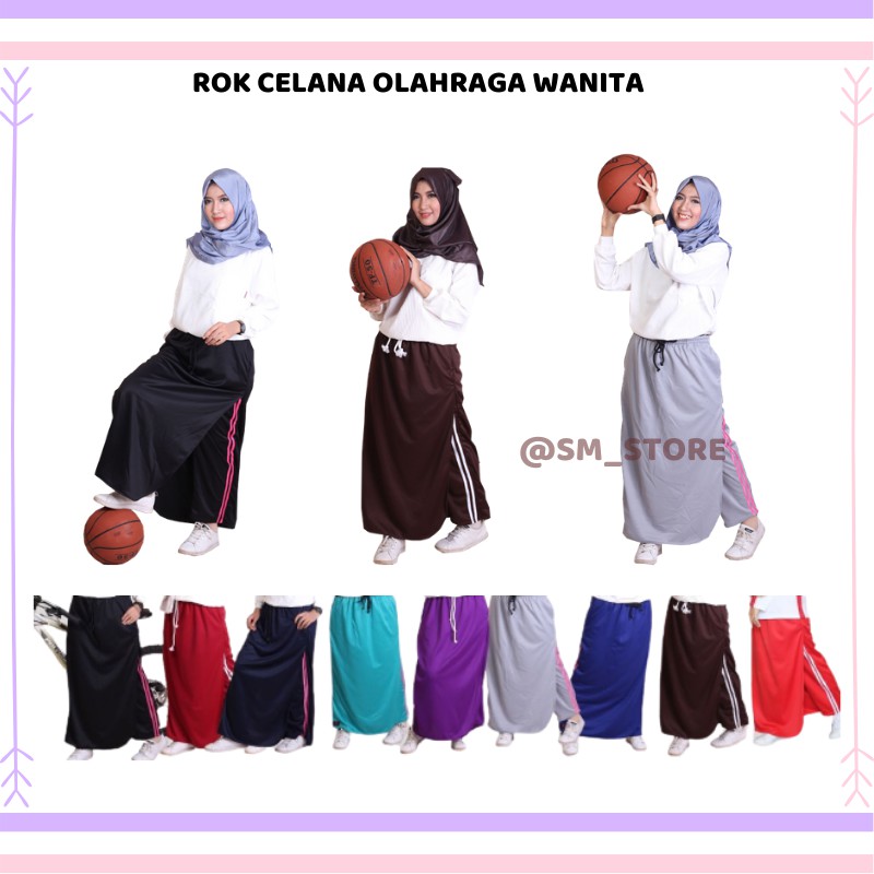 Rocella Rok  Celana  Olahraga  Training Wanita Bahan Lotto 