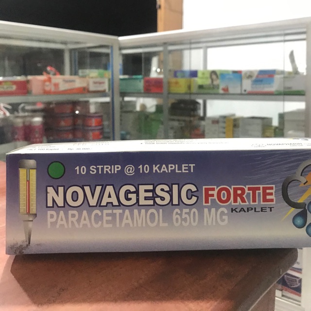 Novagesic Forte 650mg Shopee Indonesia