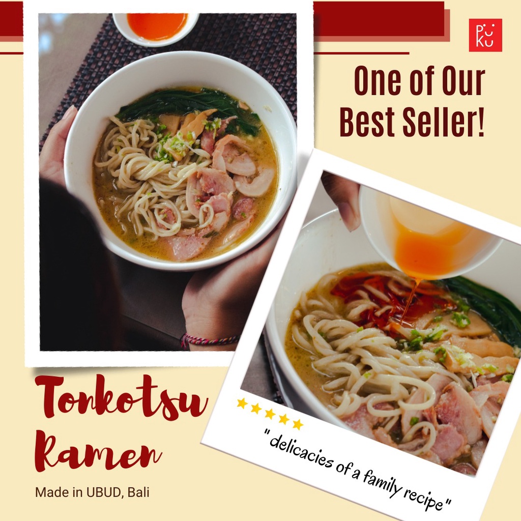 

Puku Japanese Ramen Noodle Soup with Pork Chasiu