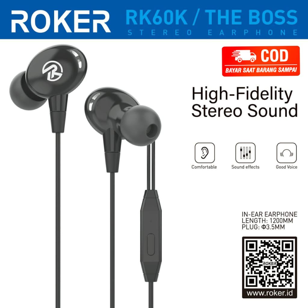 HANDSFREE ROKER THE BOSS RK60K &amp; ROKER RK61K HOT