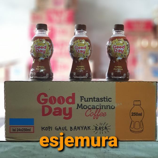 

Kopi Good Day Mocacino Botol 250 ml per dus / Mochacino Coffee