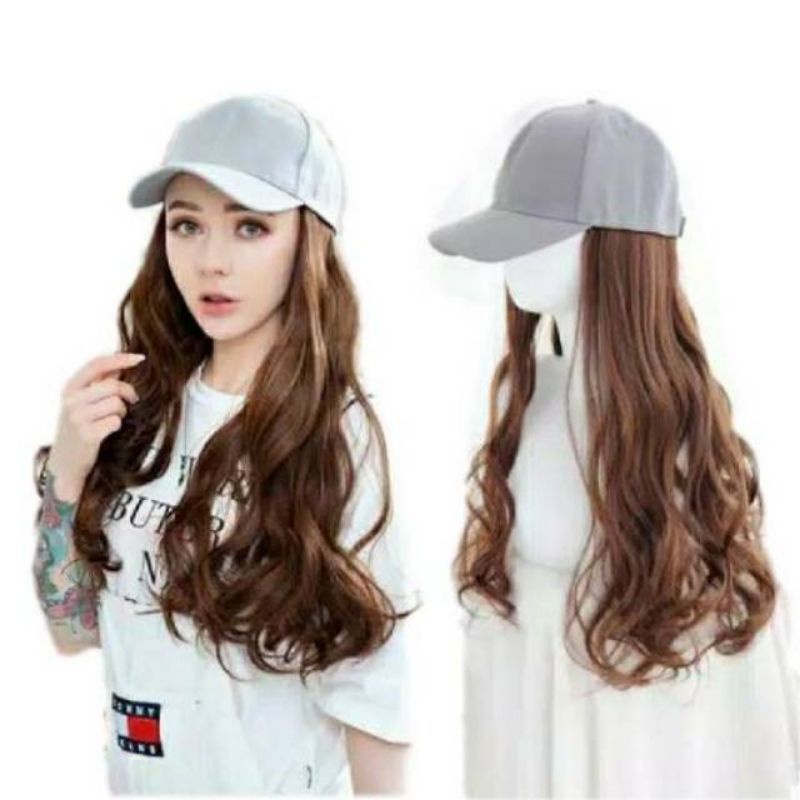 GOOD QUALITY Wig Topi Heyo-A-1L03 Kualitas Bahan Bagus Halus Lembut Seperti Rambut Asli Murah / Hat 