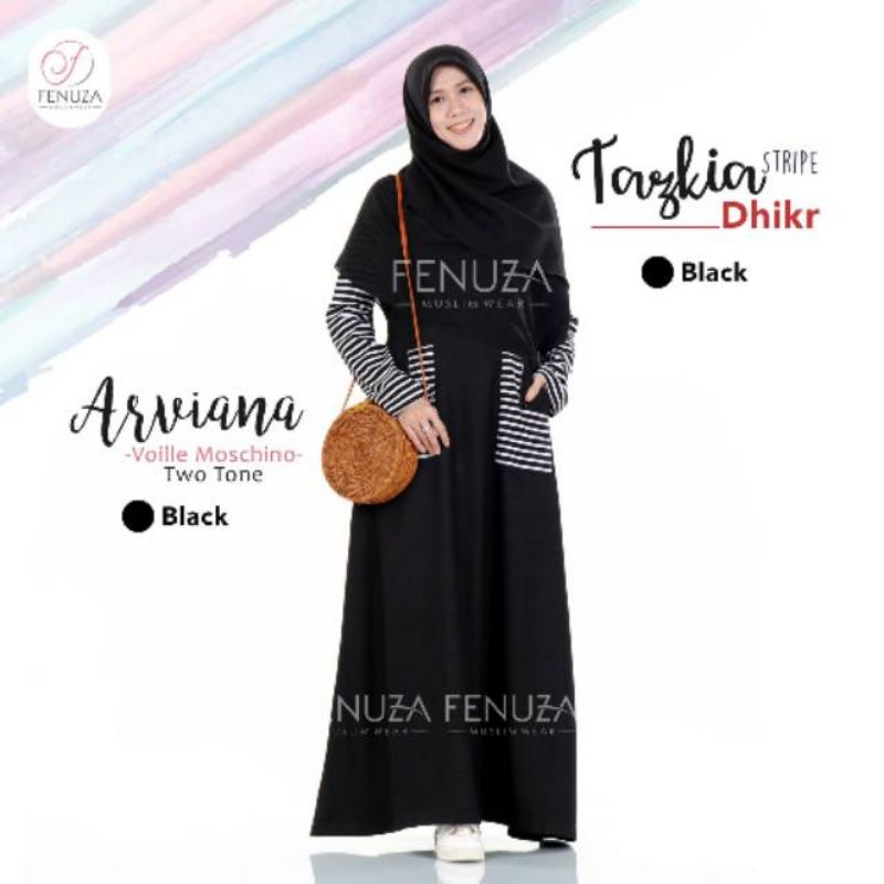 FENUZA gamis daily tazkia dress