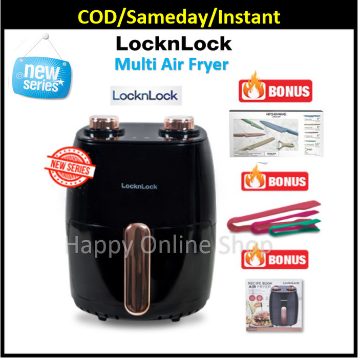 TERLARIS AIR FRYER LOCK N LOCK - LOCK AND LOCK AIRFRYER - ORIGINAL