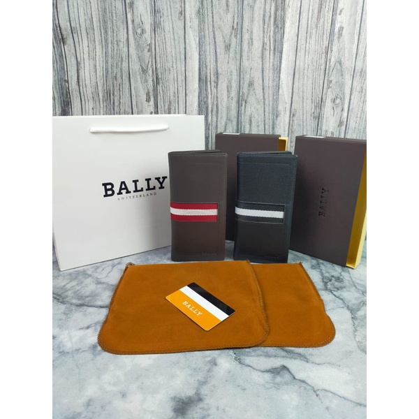 DOMPET PRIA / DOMPET PANJANG BALLY KULIT ASLI