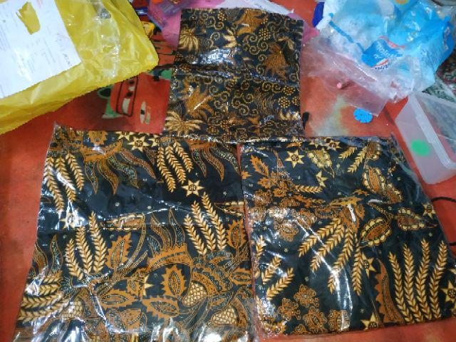 Batik Anak Baju Hem Kemeja Sopal Pendek Pekalongan Murah Exclusive Katun Halus