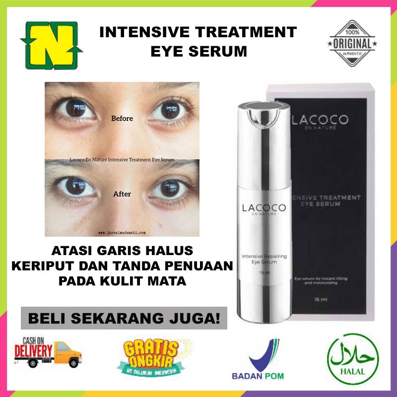 Jual Lacoco Eye Serum Lacoco Intensive Treatment Eye Serum Lacoco
