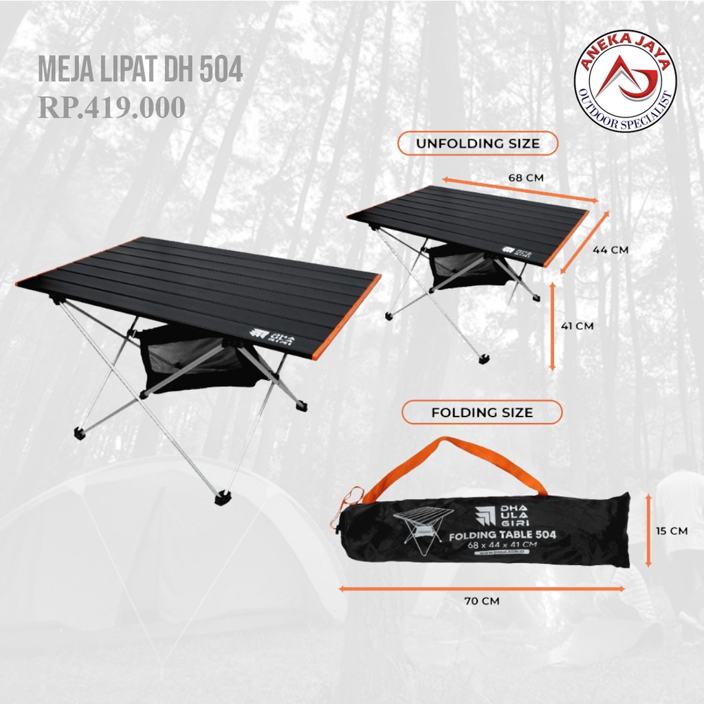 MEJA LIPAT Outdoor Folding Table 504