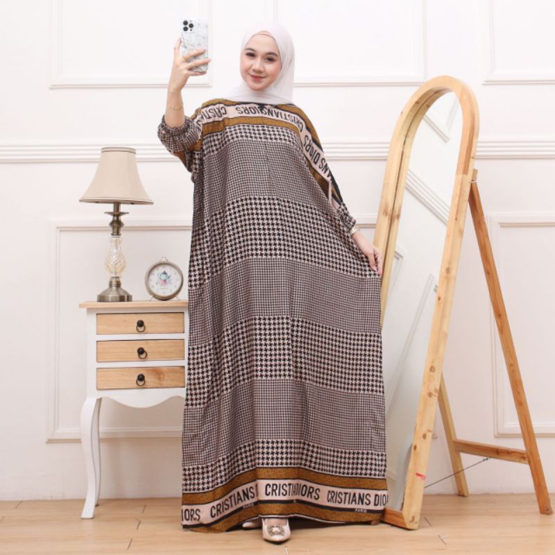 kaftan jumbo busui  bisa cod/ kaftan brend/ kaftan viral