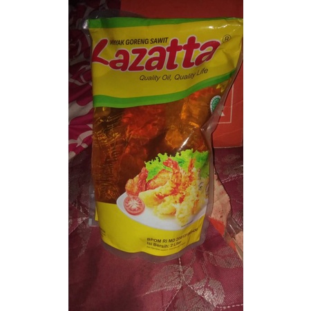 minyak goreng lazatta 2 liter