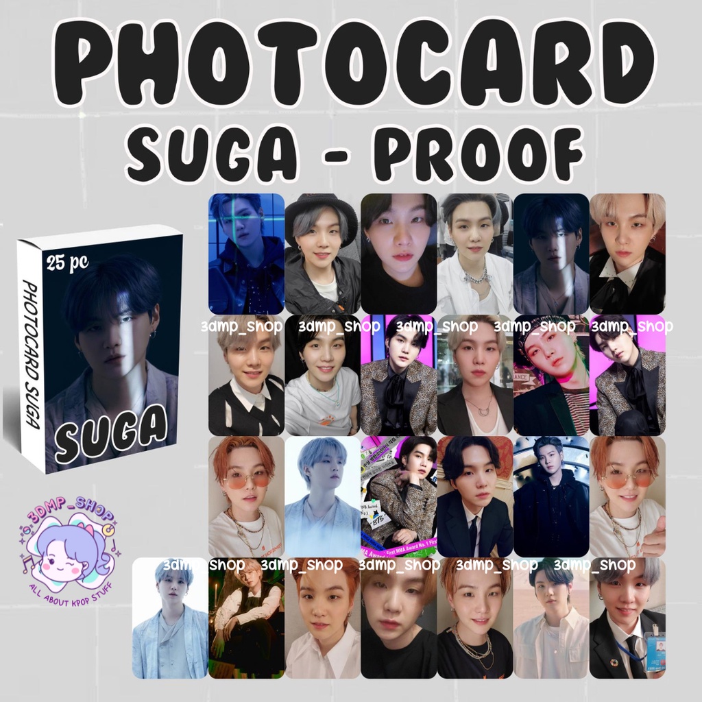 [25 lembar] lomocard lomo photo card kartu Photocard BTS member PROOF V TAEHYUNG JUNGKOOK JIMIN SUGA NAMJOON RAPMONSTER JHOPE HOSEOK SEOKJIN JIN