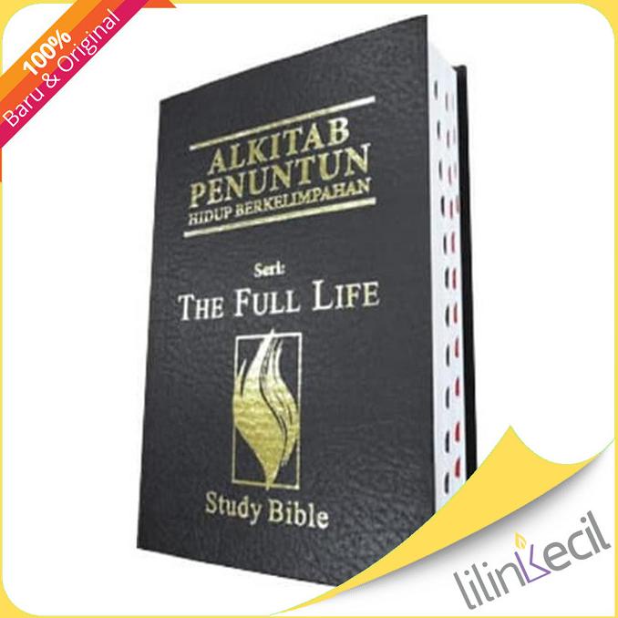 

Buku Alkitab Penuntun Hidup Berkelimpahan Seri The Full Life New Stock