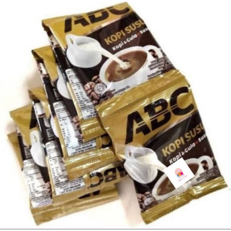 

kopi abc susu sachet saset renteng renceng isi 10 saset 31gr