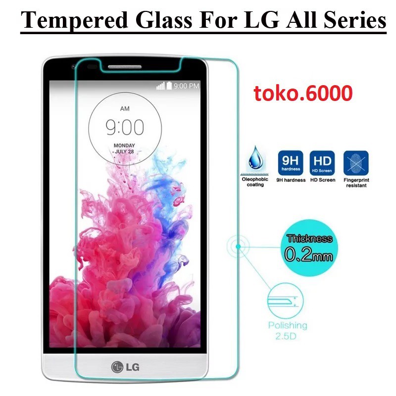 A.TG - TEMPERED GLASS ANTI GORES KACA LG V50S