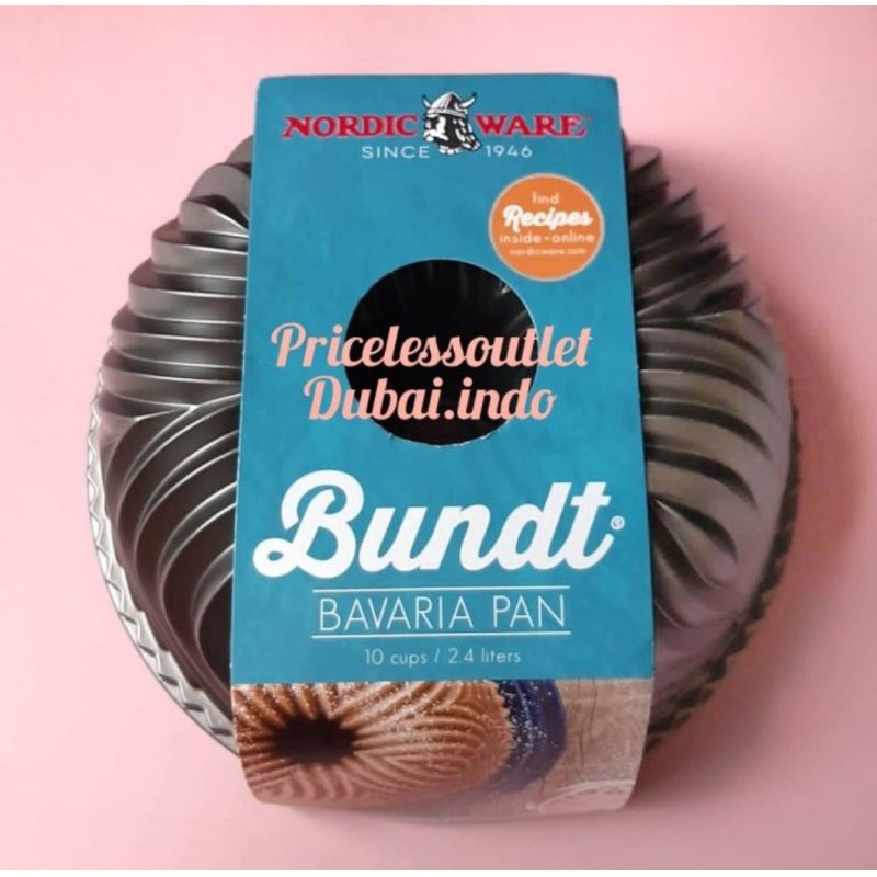 Loyang Kue Nordic Ware Bavaria Bundt Pan
