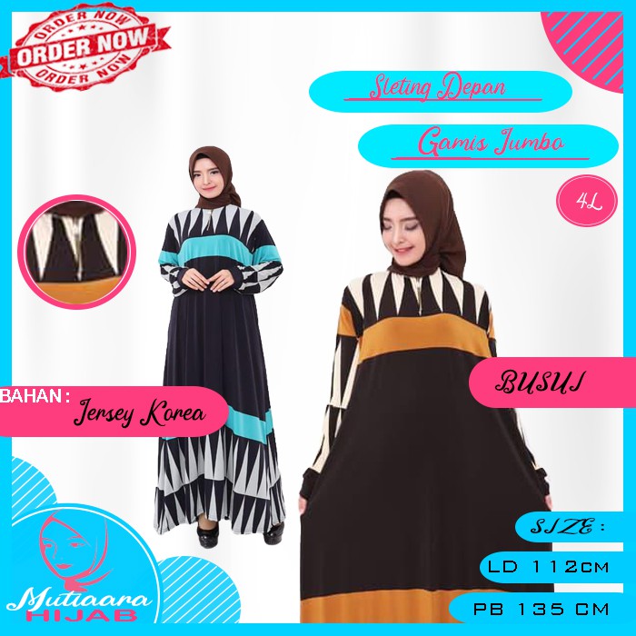  BAJU  GAMIS  WANITA  BUSUI TERBARU  GAMIS  JUMBO 4L TERMURAH 