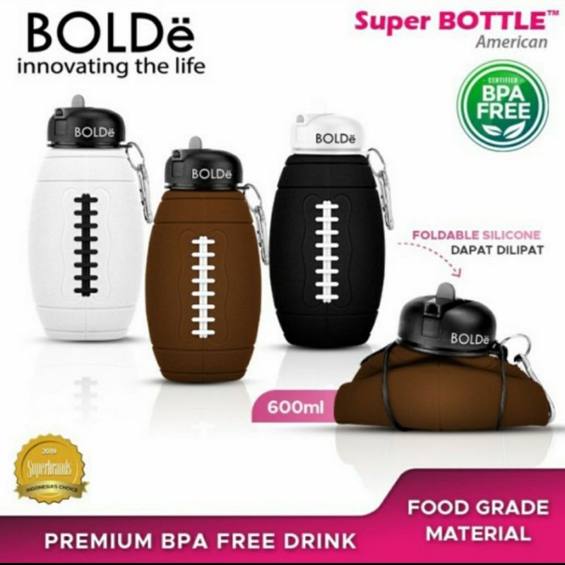 Botol Minum BOLDe Super Bottle American 600ML