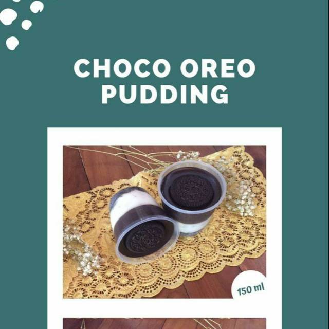 

Choco Oreo Pudding (150ml)