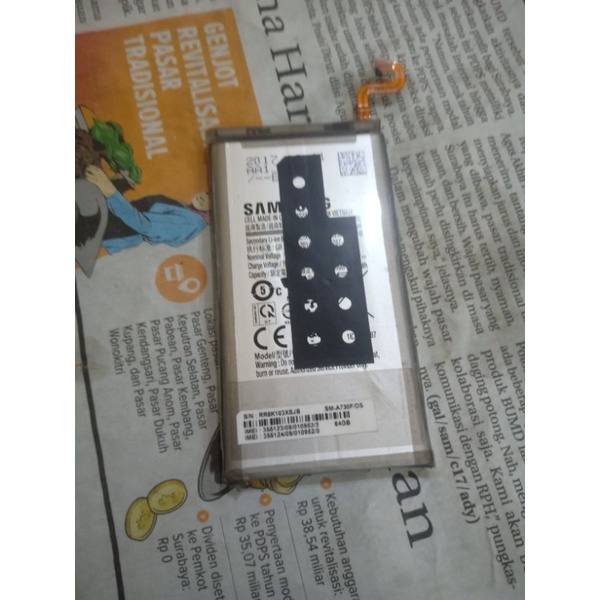 baterai samsung a8 plus 2018