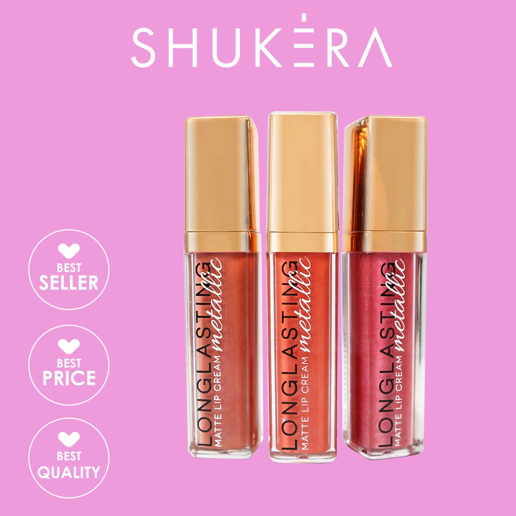 ★Shukera★ LT PRO LONG LASTING MATTE LIP CREAM METALLIC