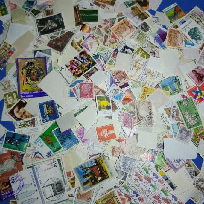 

Borongan 100 Pcs Perangko Luar Negeri Mancanegara Prangko 100 Keping