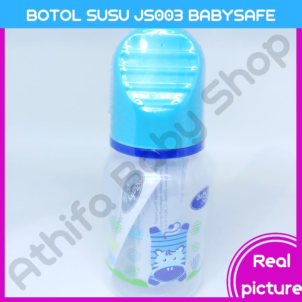 Botol Susu Bayi Dot Baby Safe 125ml Feeding Bottle JS003