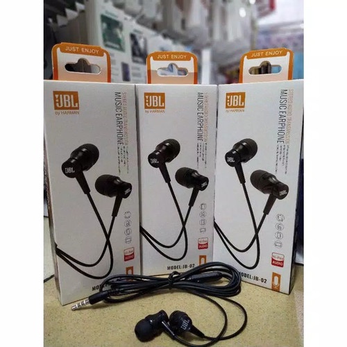 Earphone Headset JBL Purebass JB 01 / 02 / 03/ 05 / 06 Handsfree Headphone Hp