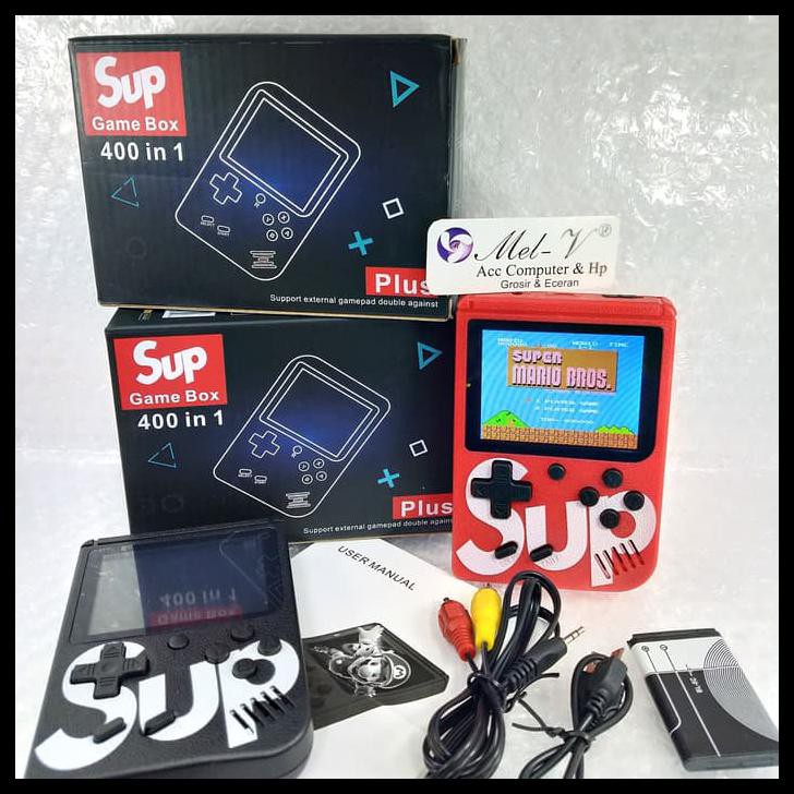 Gameboy Gamebox Gamebot Sup Plus 400 in 1 / Game Box Boy Bot Sup Plus SALE