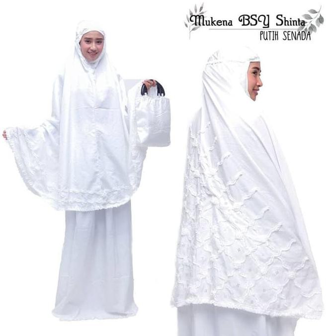 Terbaru Mukena Bsy Shinta Putih Senada