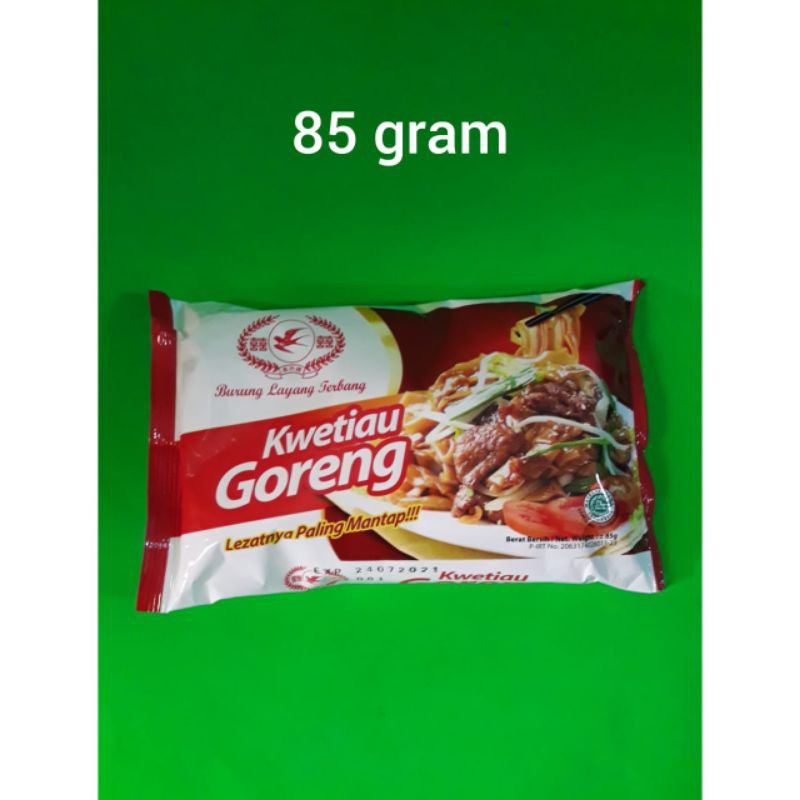 

Kwetiau Goreng Cap Burung Layang Terbang 85gram