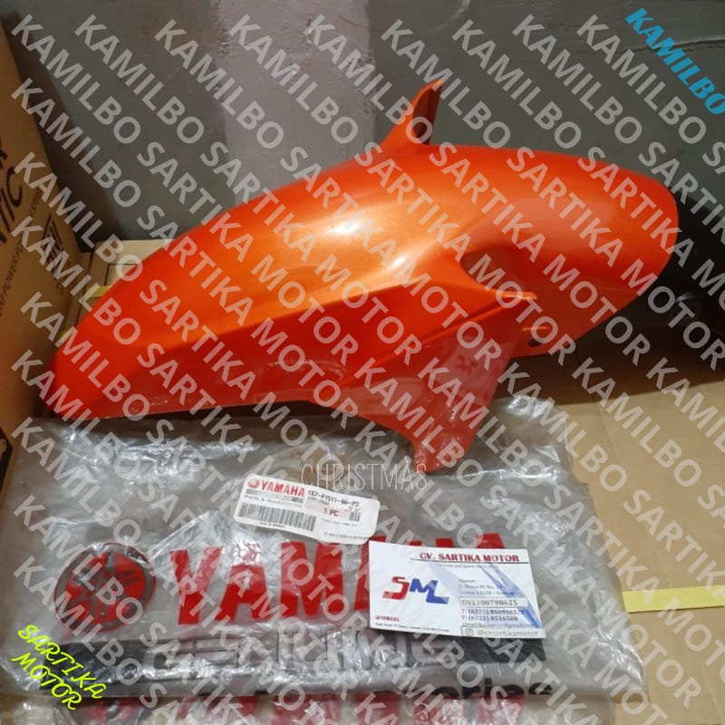 (100% Original ) Spakbor Depan Jupiter Mx (1S7)0/FENDER FRONT (VOM2)0/1S7-F1511-00-P2 Bagus