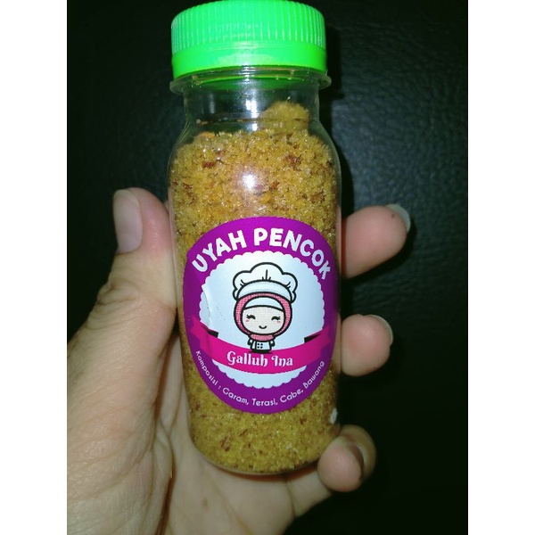 

UYAH PENCOK BAWANG( uyah pencok )( untuk rujakan )GALLUH