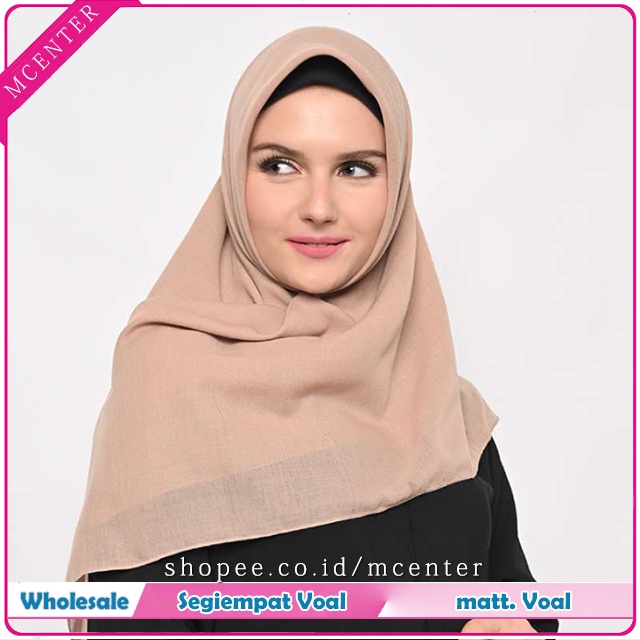 Jilbab Paris Voal Segiempat Square Exclusive / Hijab Basic