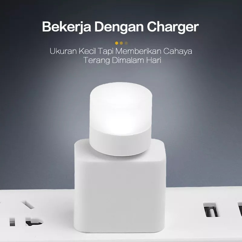 LAMPU LED USB MINI / LAMPU MINI LED USB PORTABLE KECIL / LAMPU BACA LAMPU TIDUR LAMPU TRAVEL / MINI LIGHT USB HM006 - XOBOX