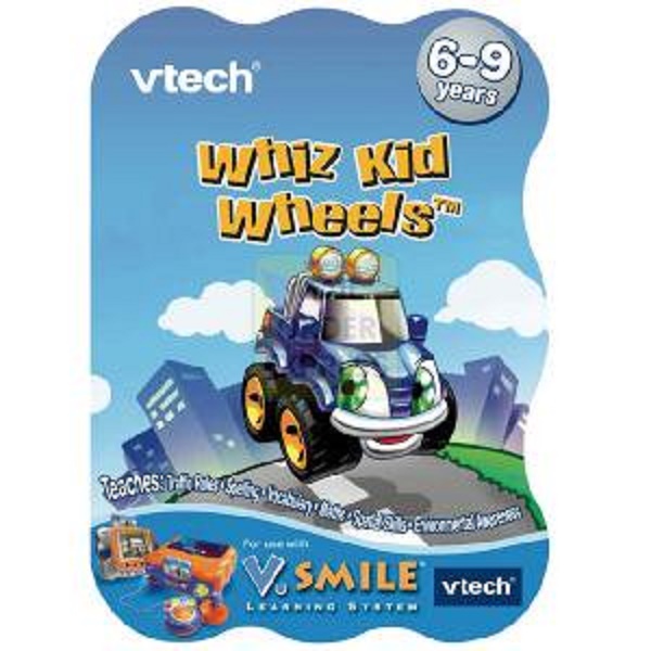 Vtech V-Smile Cartridge  Whiz Kid Wheels 92500