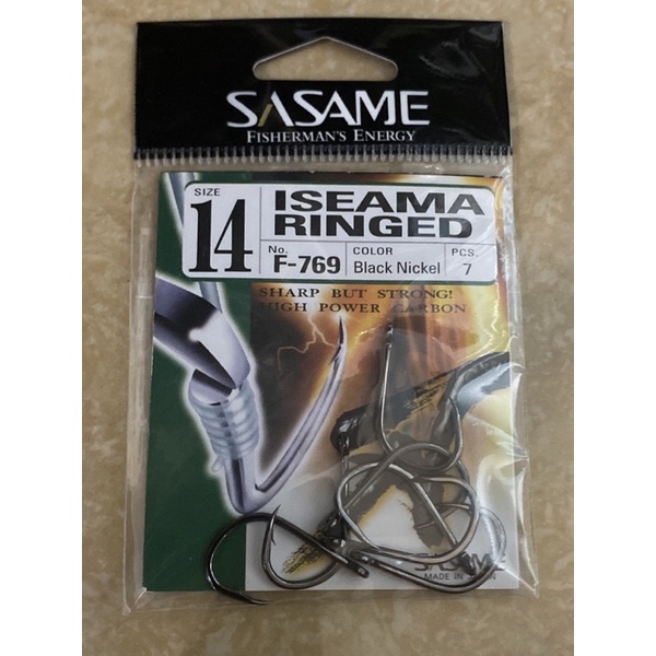Kail Pancing Series Kecil Sasame Iseama Ringed F-769 Sharp But Strong-F769 Size 14