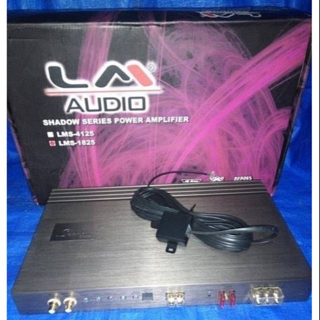 Power Amplifier LM Audio Monoblock LMS 1825 1x400W 4 Ohm Shadow Series