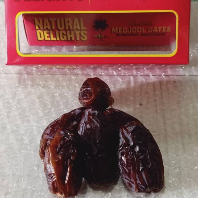 

Kurma Medjool Dates California 500gr / Natural Delight Jumbo