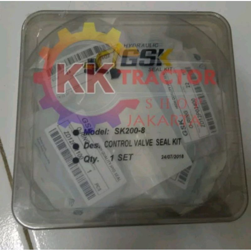 Seal Kit Control Valve sk200-8 NOK KOBELCO